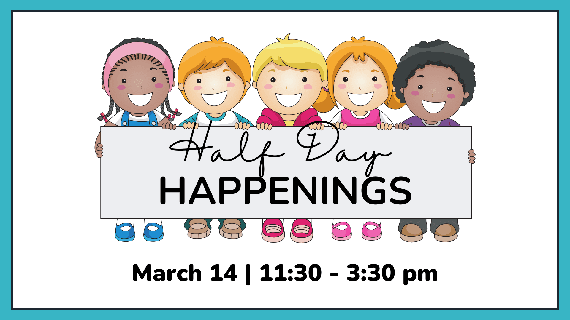 Half Day Happening Logo Image
